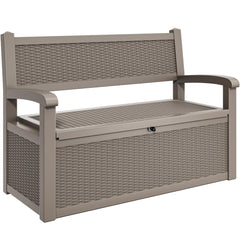 YITAHOME front view showing compact bench and storage benefits