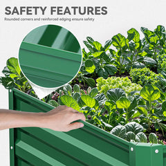 YITAHOME planted bed in garden illustrating improved growth and access