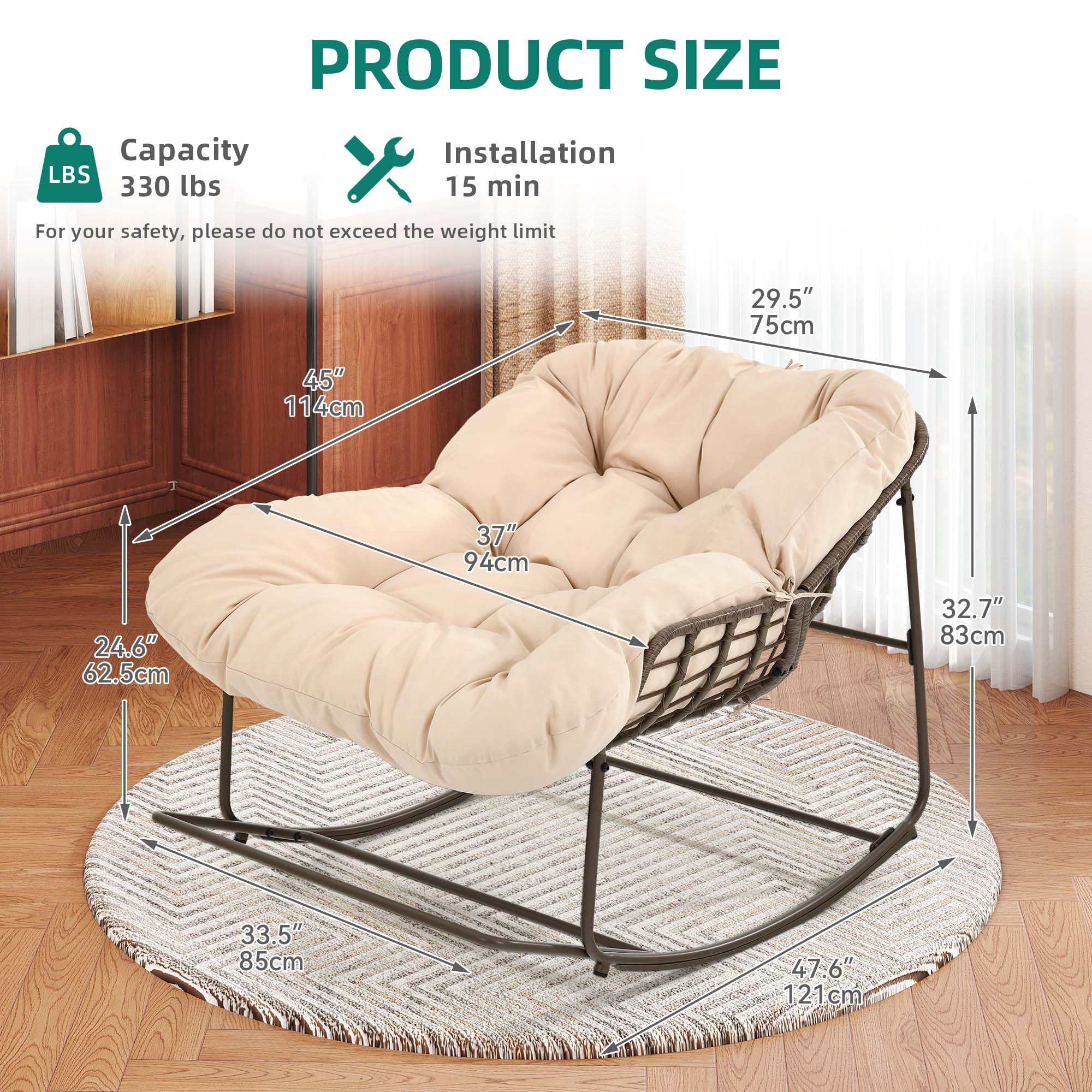 YITAHOME in sunroom styling showing cozy indoor-outdoor versatility