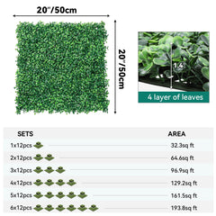 YITAHOME installed on fence providing instant privacy and greenery