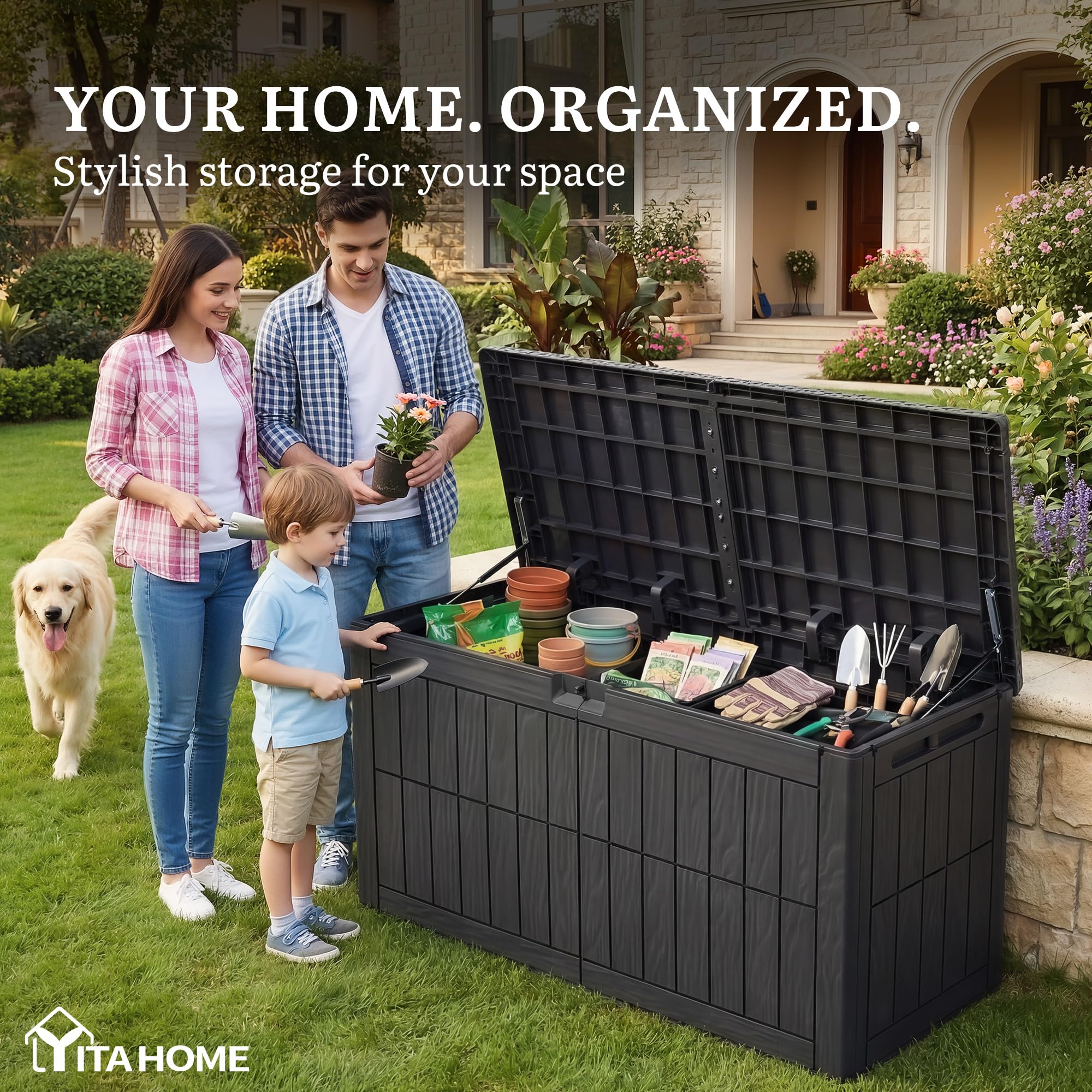 YITAHOME lockable latch securing contents for peace of mind