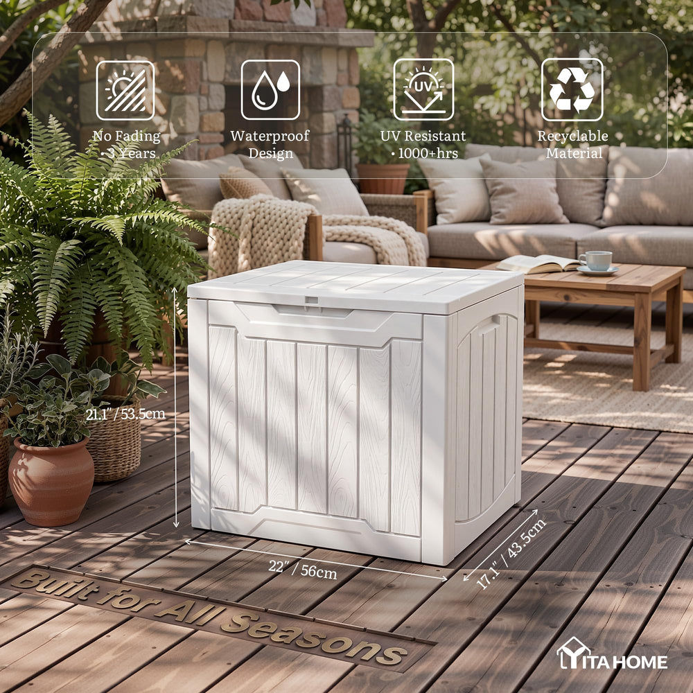 YITAHOME lid with lock point showing secure storage capability