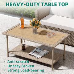 YITAHOME lower shelf storage closeup holding magazines and cushions for convenience