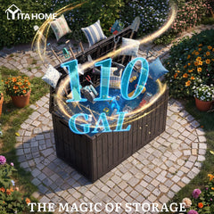 YITAHOME open lid with hydraulic piston for smooth safe access benefit