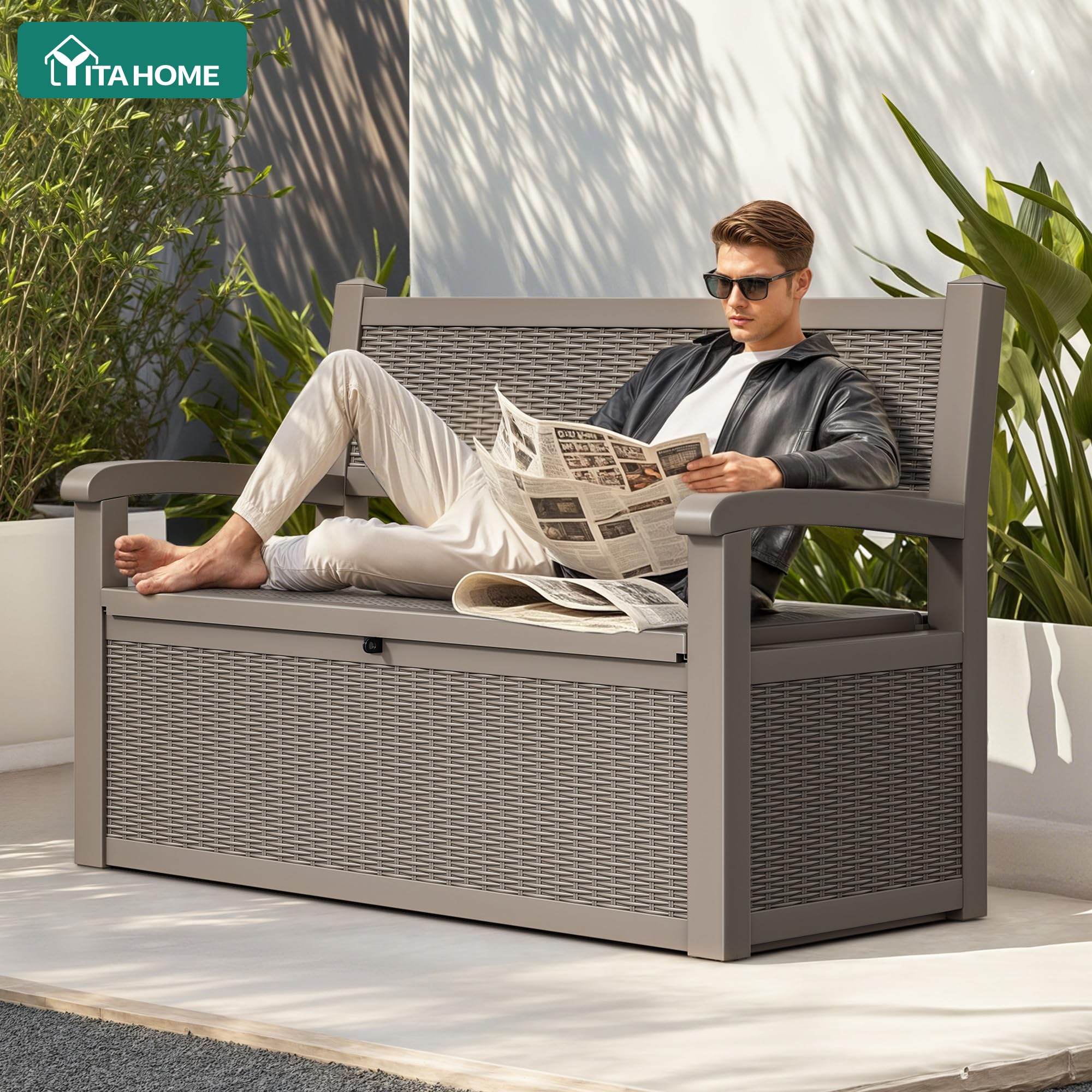 YITAHOME seating in use with two people showing comfortable support