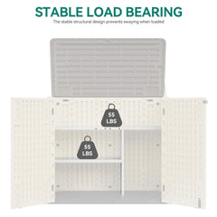 YITAHOME shelf holding tools to show 55.1 lb capacity and dependable support
