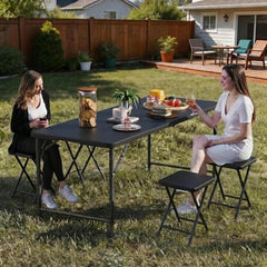 YITAHOME table leg locking mechanism detail for secure, stable use