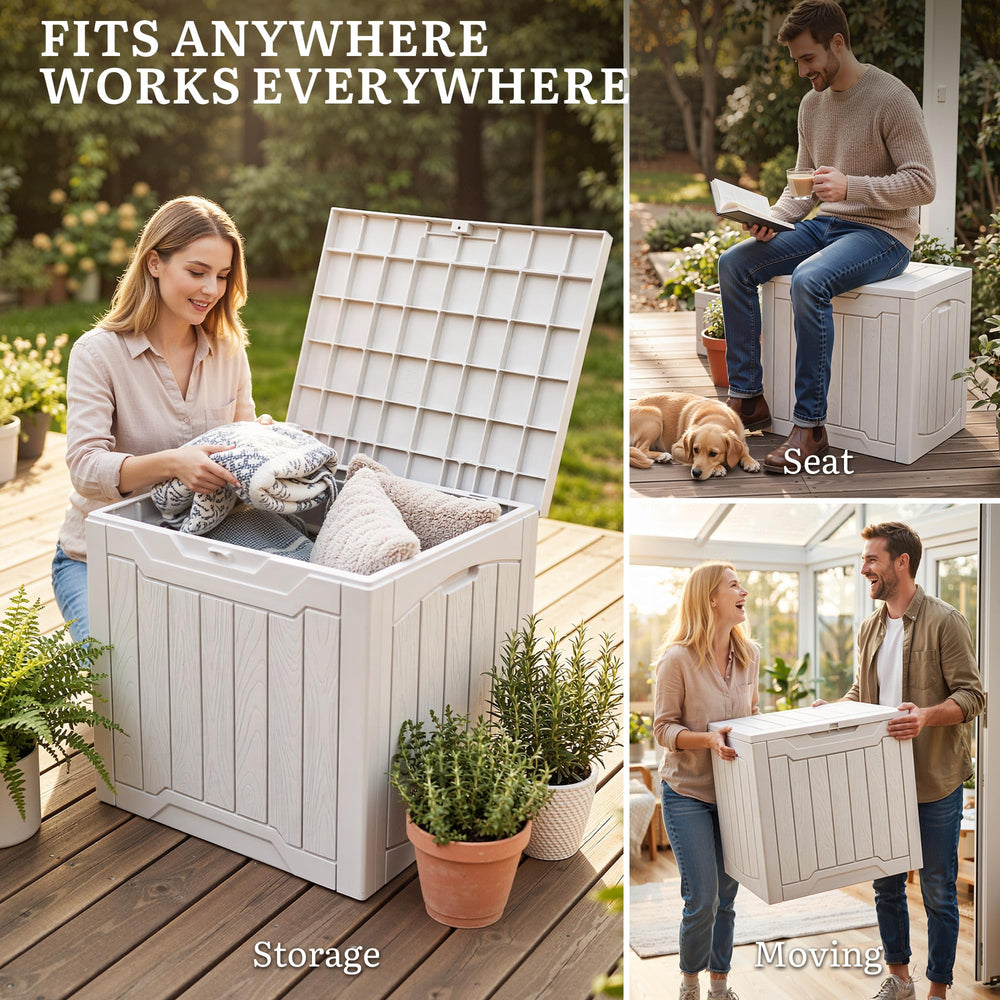 YITAHOME used as bench in garden providing extra seating benefit