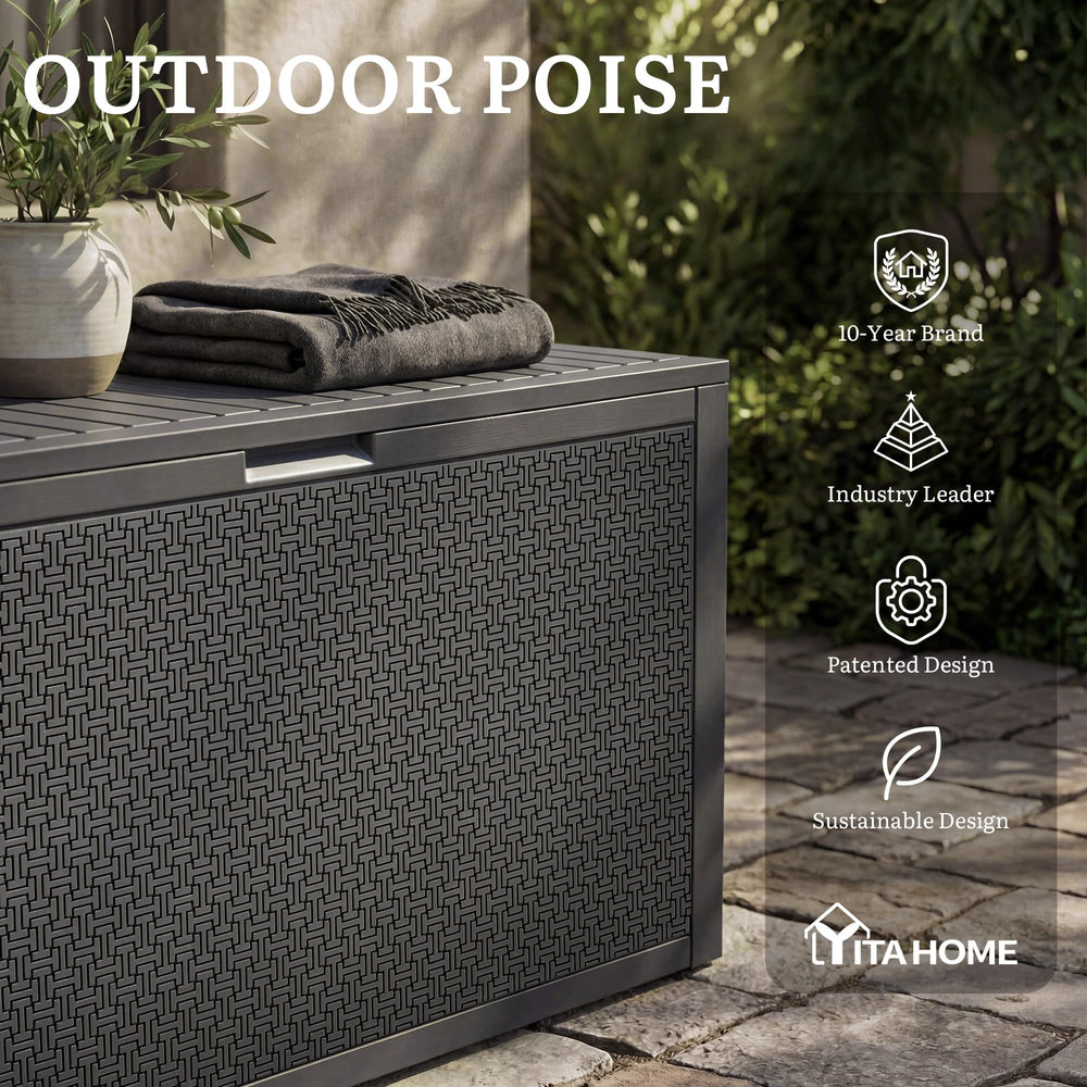 YITAHOME water splash test showing waterproof protection benefit