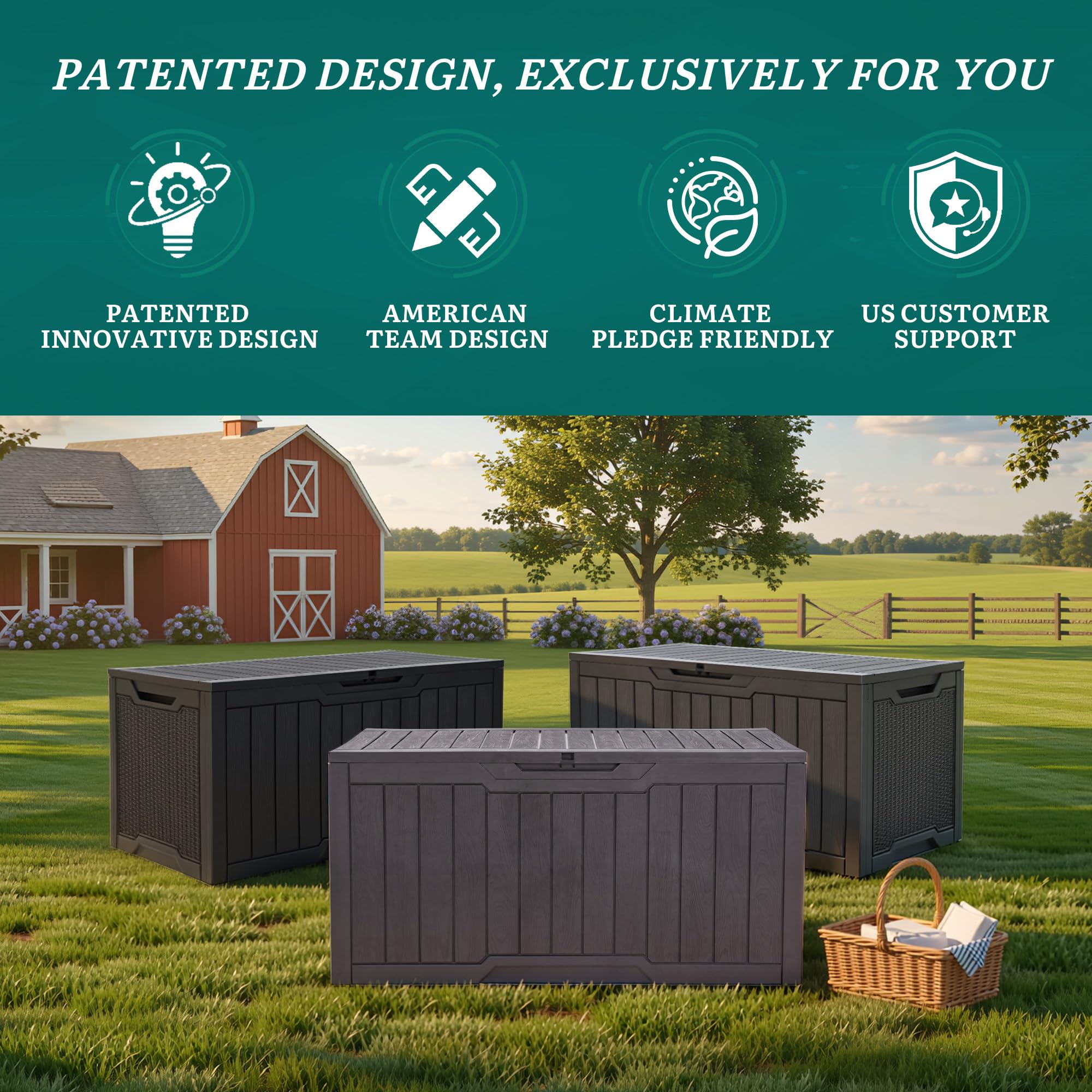 YITAHOME resisting rain demonstrating waterproof outdoor protection