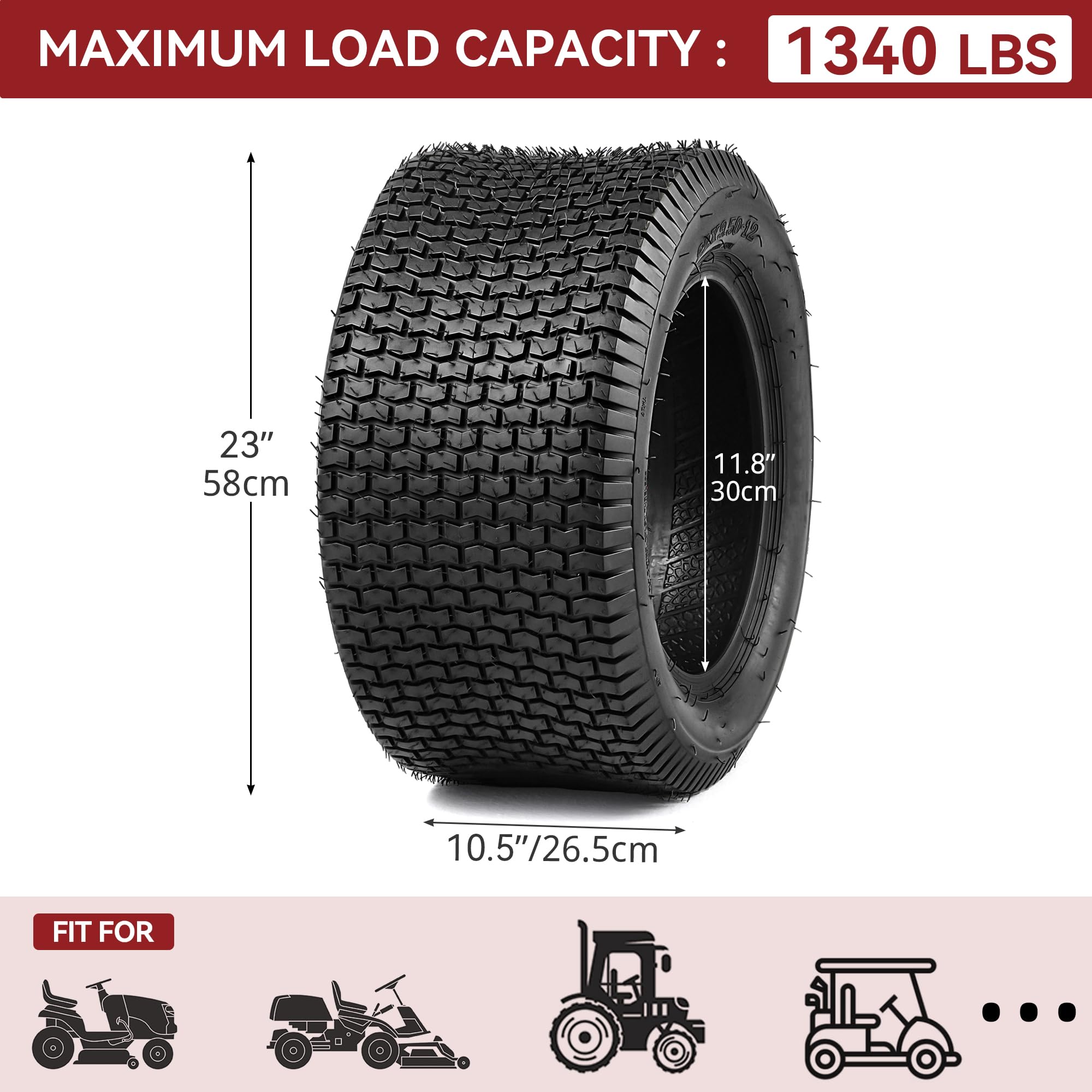 YITAMOTOR bead and rim seat detail highlighting easy tubeless installation