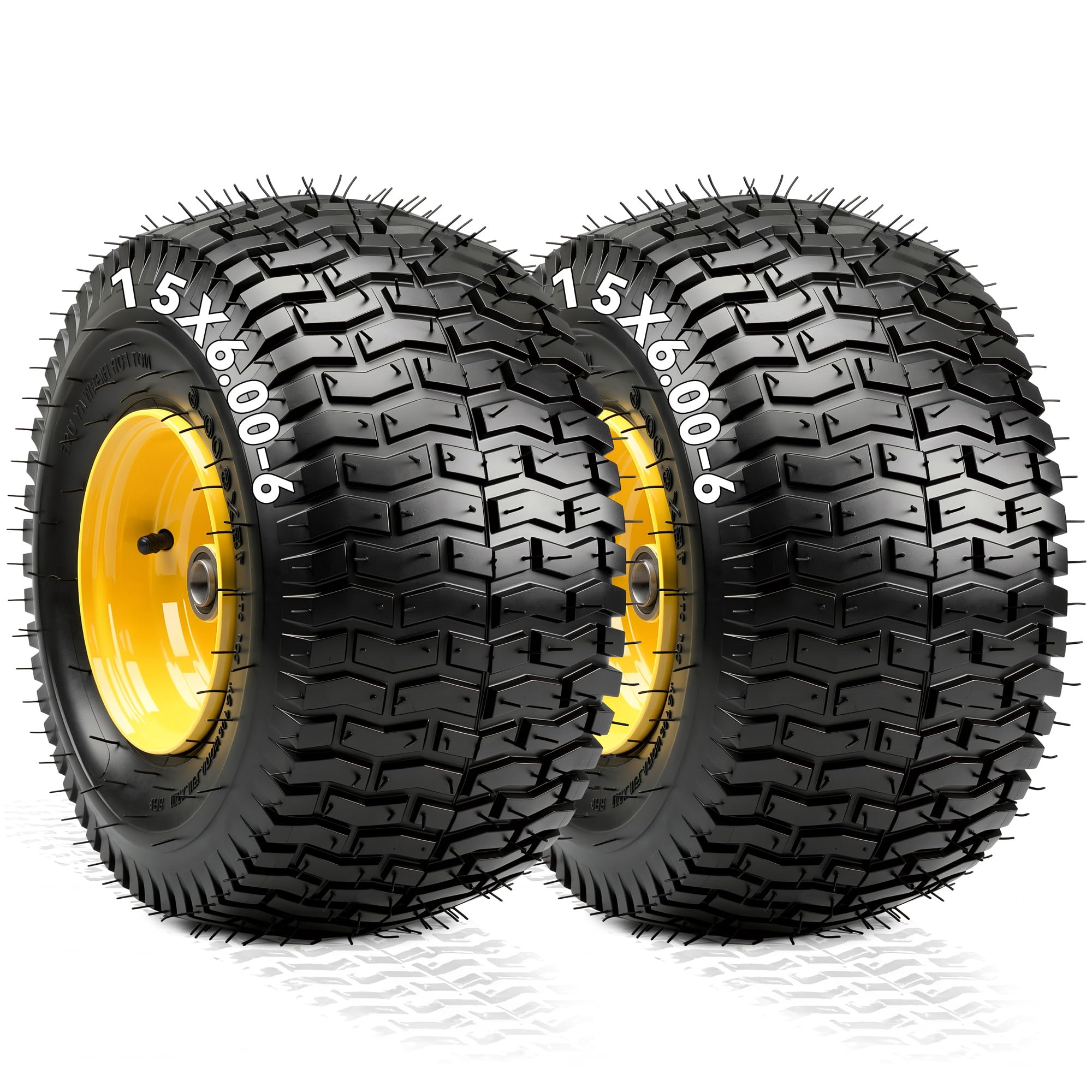 YITAMOTOR front view assembled wheel pair showing ready-to-install convenience