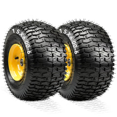 YITAMOTOR front view assembled wheel pair showing ready-to-install convenience
