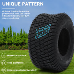 YITAMOTOR close-up of tread pattern highlighting low-noise traction benefit