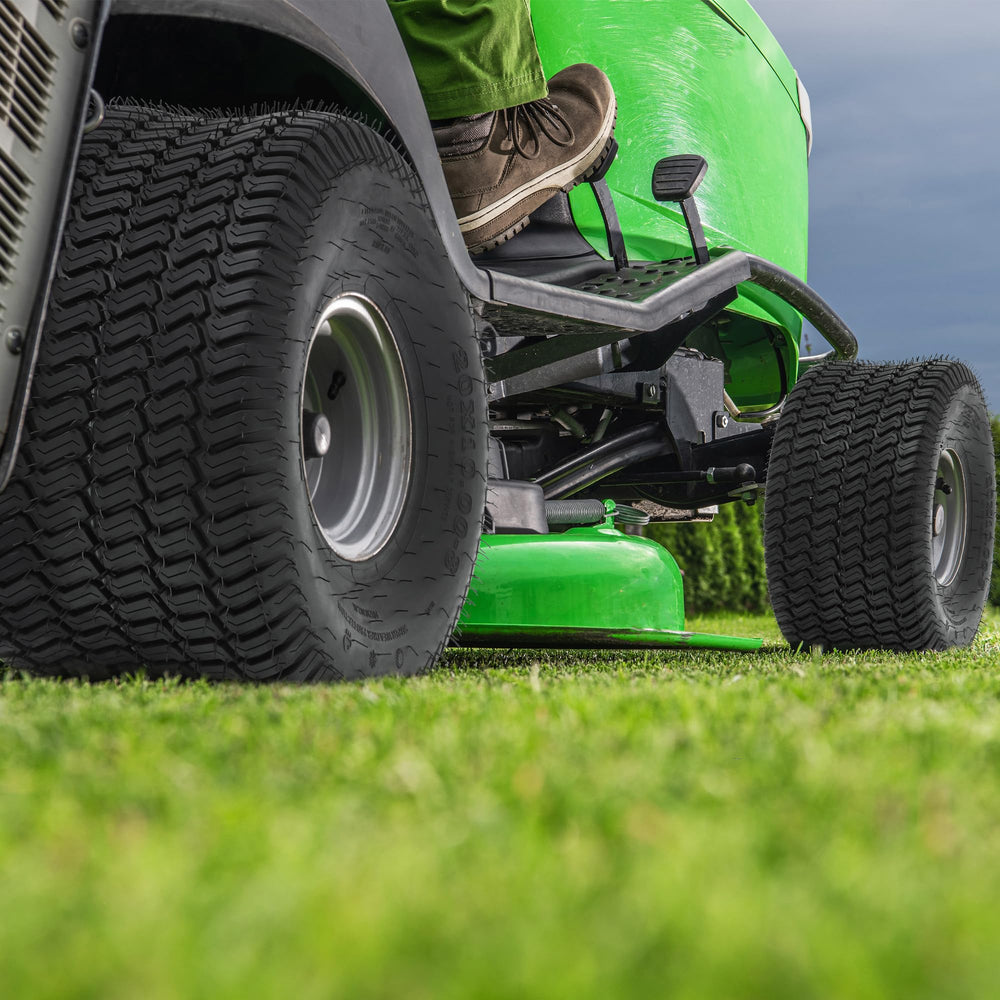 YITAMOTOR wide footprint on grass reducing compaction and noise
