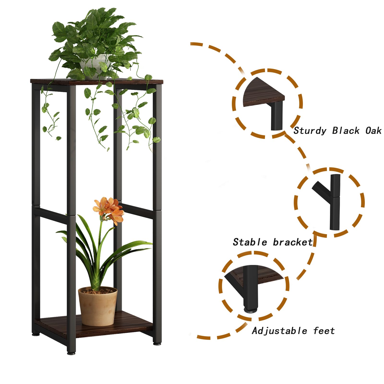 YIZAIJIA metal frame and MDF joint detail showing sturdy construction benefit