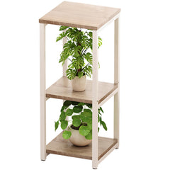 YIZAIJIA front view of the corner plant stand for neat vertical display