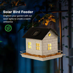 YKNTGIAO close-up of top solar panel demonstrating rechargeable lighting benefit