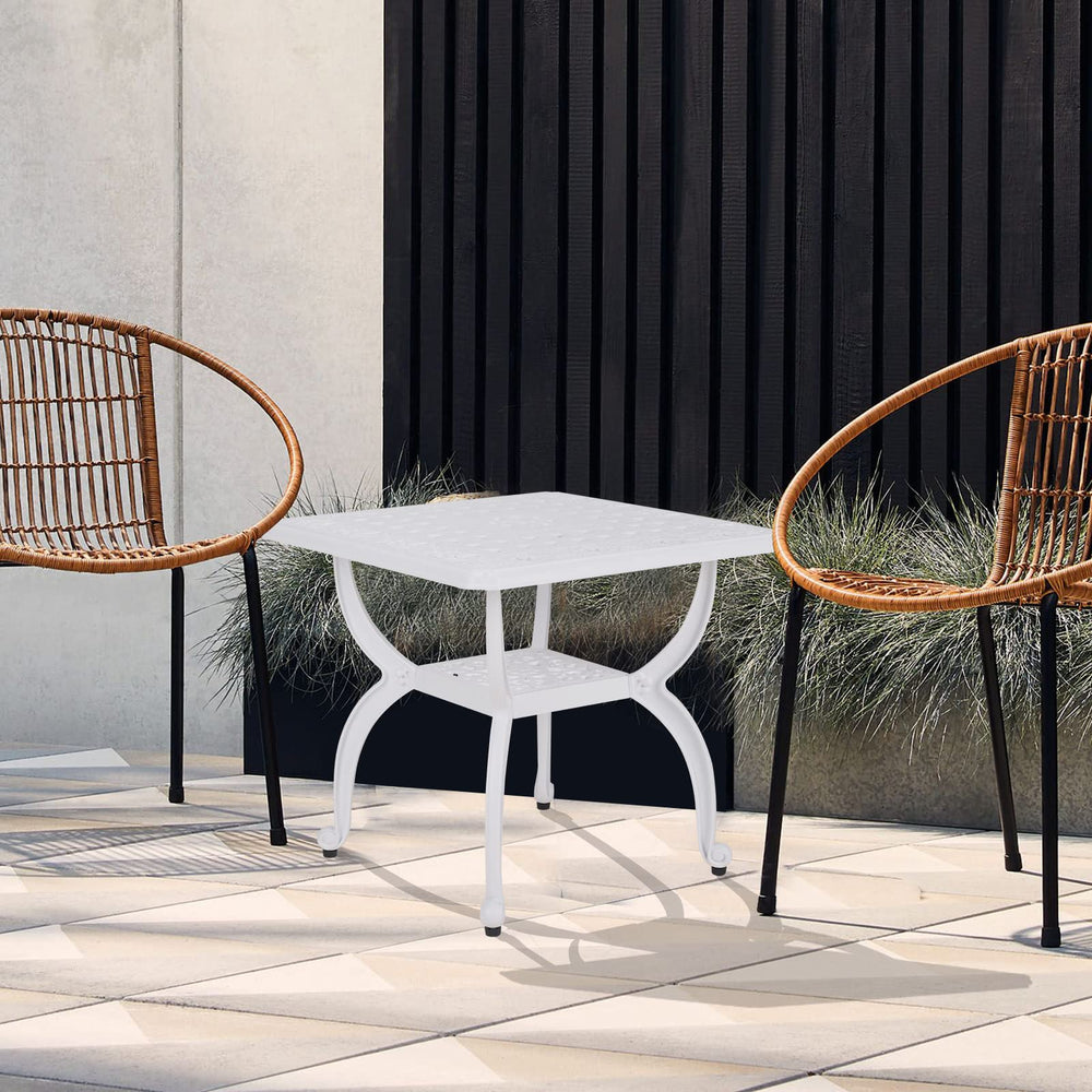 YKSY&YKSY table beside chair to show scale and space-saving benefit