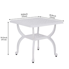 YKSY&YKSY close-up of tabletop texture highlights weatherproof finish