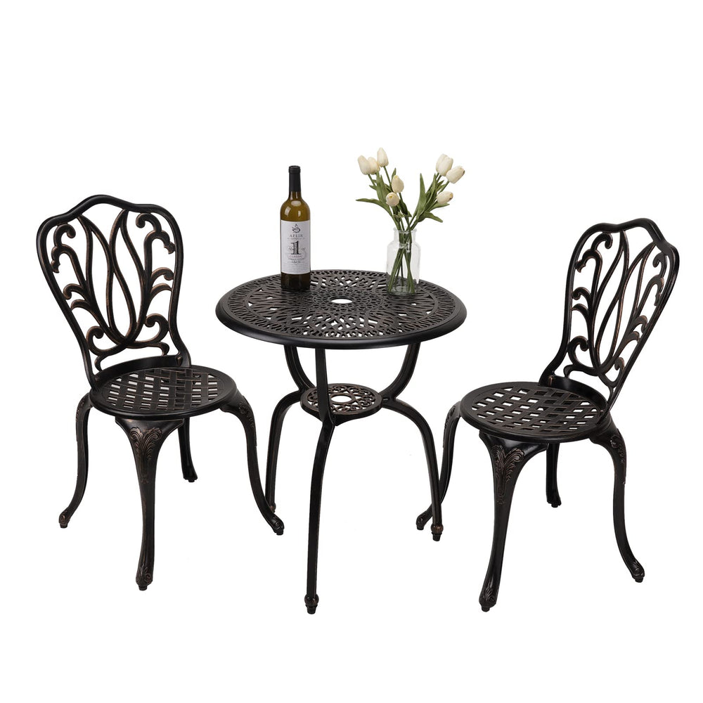 YKSY&YKSY table closeup highlighting decorative pattern and durable finish