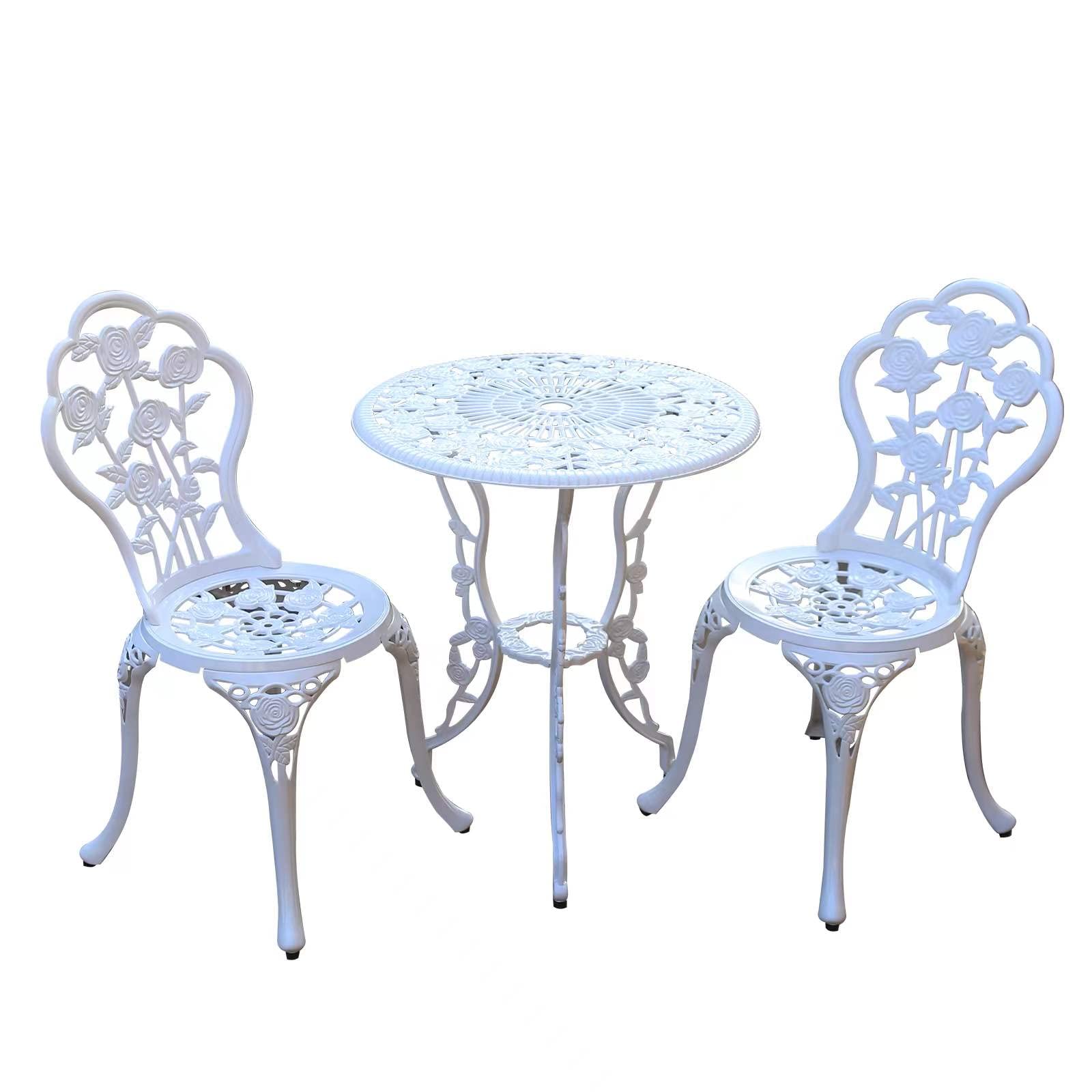YKSY&YKSY bistro set front view showing complete set and classic styling benefit