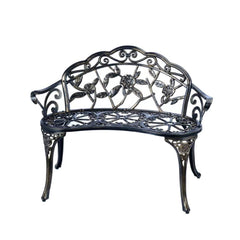 YKSY&YKSY copper bench front view showing seating and decorative benefits