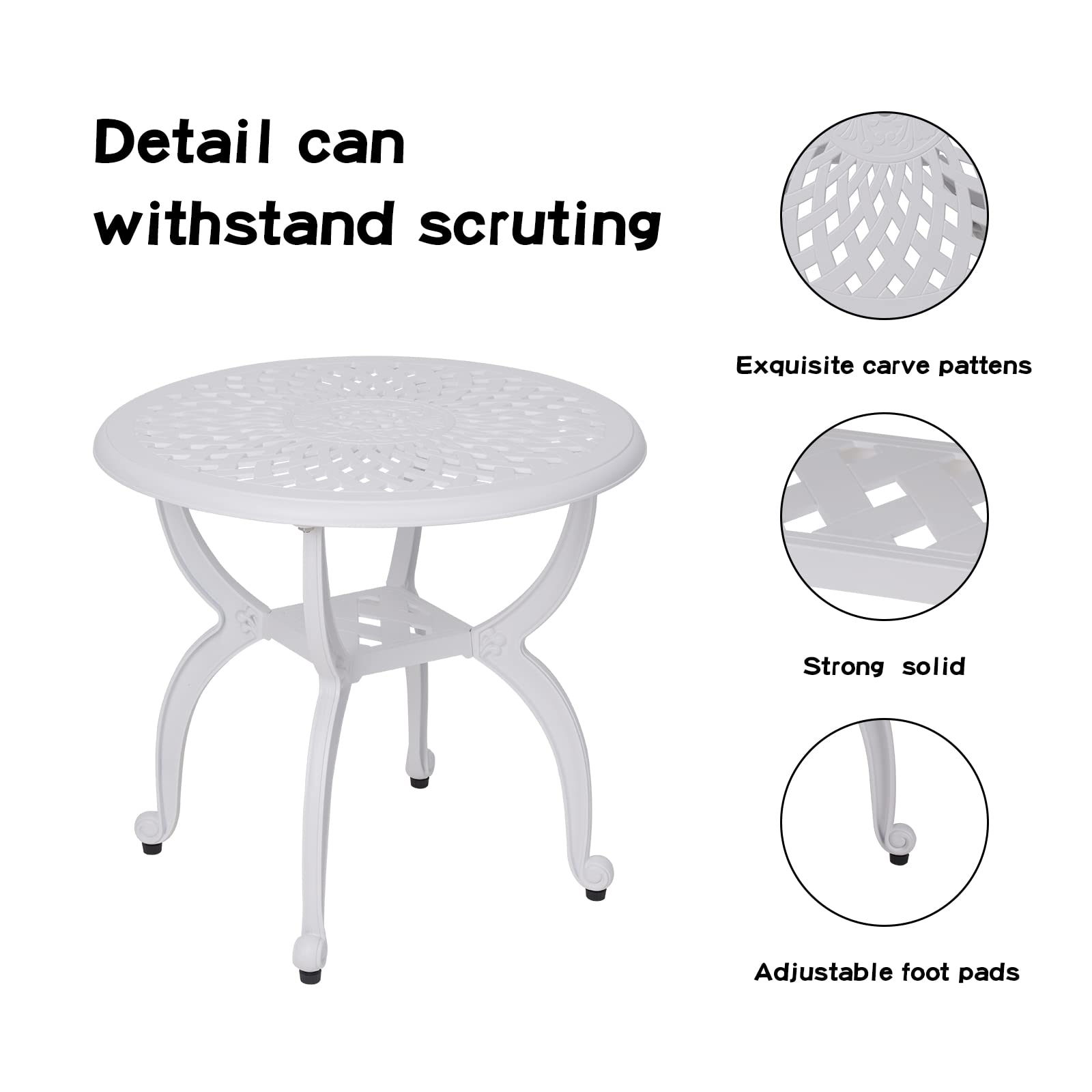 YKSY&YKSY table next to a chair to illustrate compact scale and space-saving benefit
