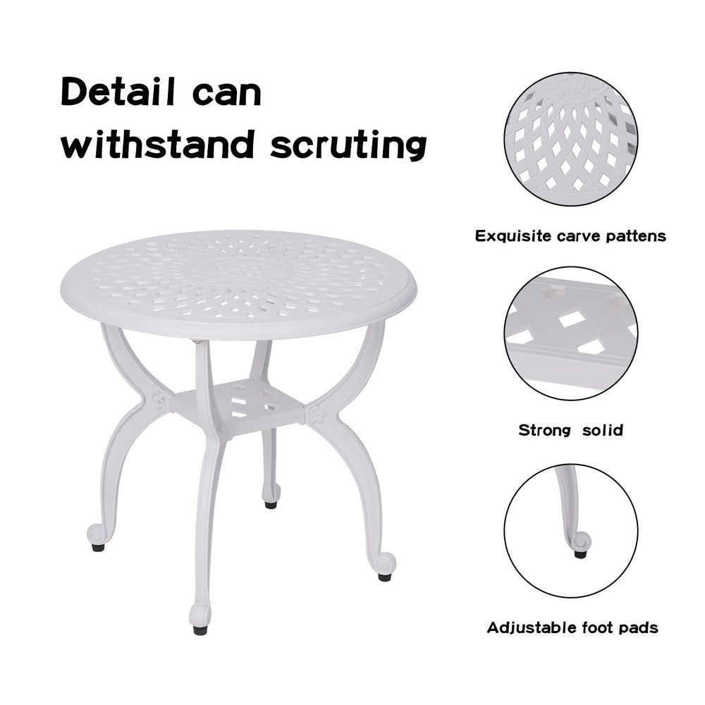 YKSY&YKSY table next to a chair to illustrate compact scale and space-saving benefit
