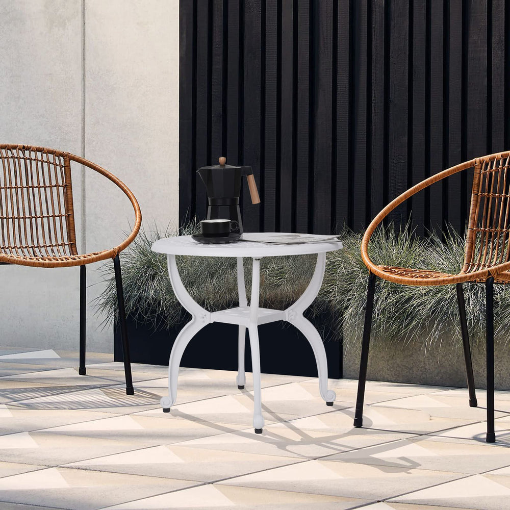 YKSY&YKSY styled on a balcony with plants showing weather-ready decorative use