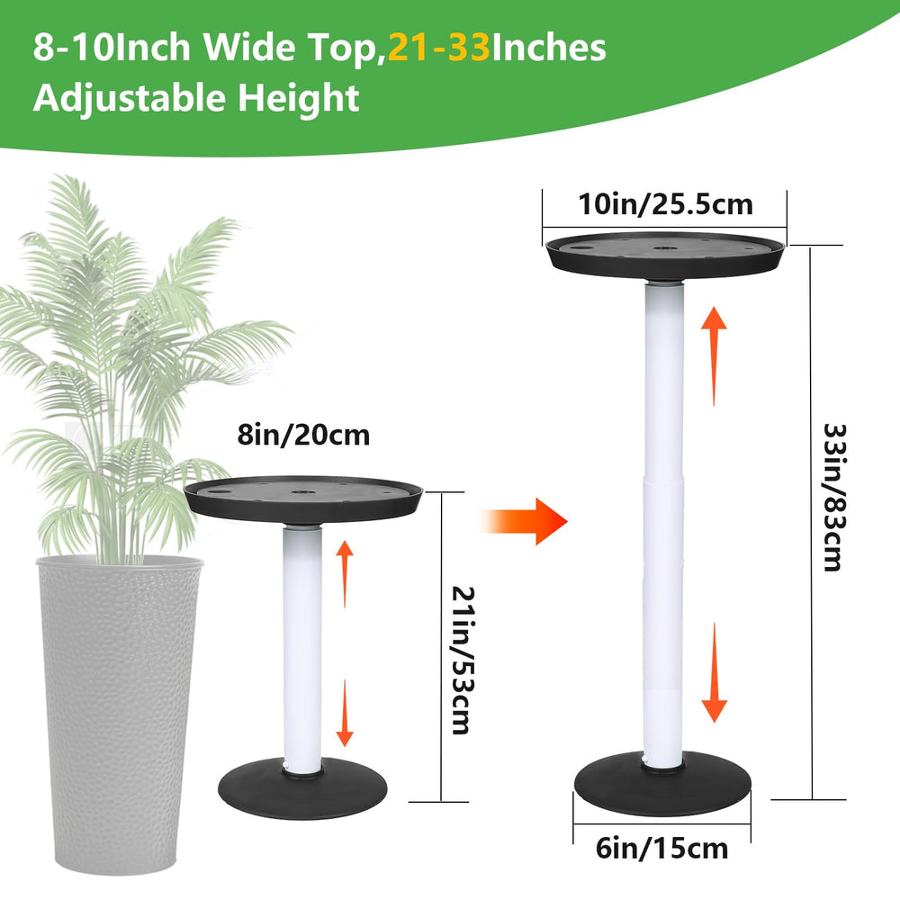 YLSAZL top-platform closeup highlighting stable support for various pots