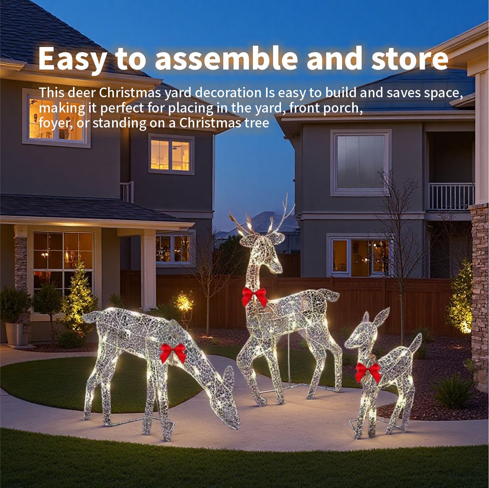 YLXFHO silhouette seen from driveway emphasizing readable shape and decorative charm
