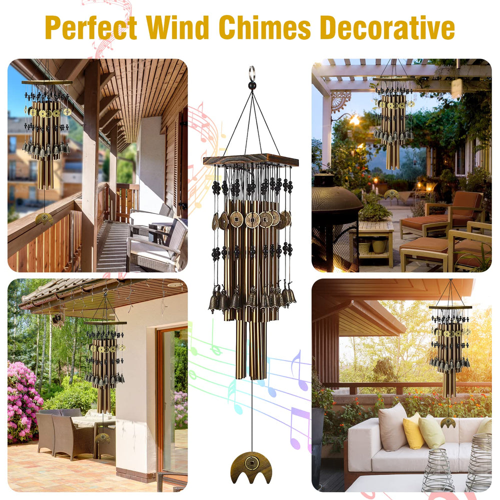 YLYYCC installed on a porch demonstrating calming outdoor atmosphere benefit