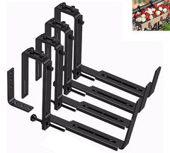 Y&M front view of 4-pack brackets showing sturdy design and versatility