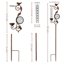 YNGFIL thermometer face showing Celsius and Fahrenheit for quick reference