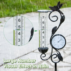 YNGFIL thermometer stake detail showing readable temperature scale for quick checks
