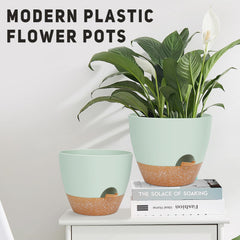 YNNICO bottom reservoir with removable tray for easy bottom watering and overflow control