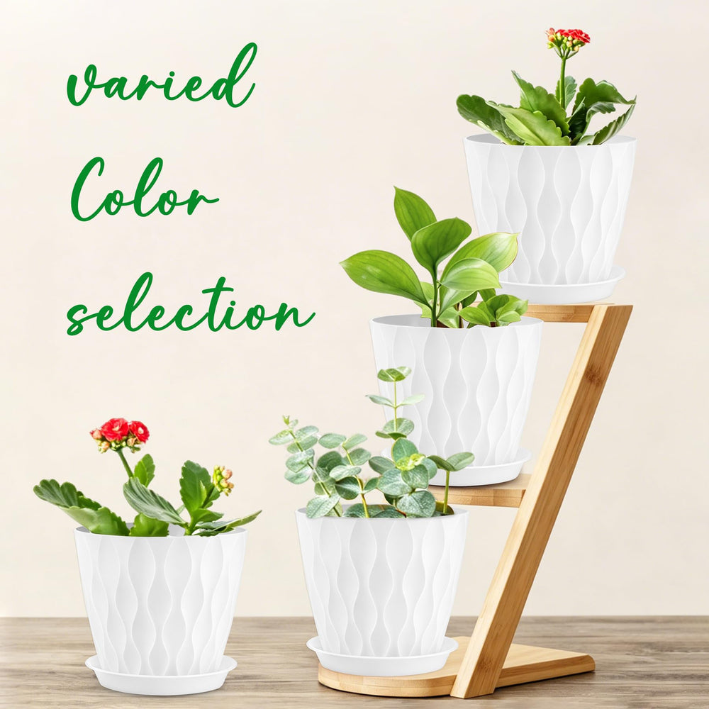 YNNICO lifestyle shelf with multiple pots illustrating cohesive modern decor