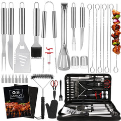 Yoehka front-packed kit showing full 34-piece set and bag, ready to use