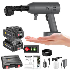 Yoeyang handheld cleaner front view showing compact design and portability