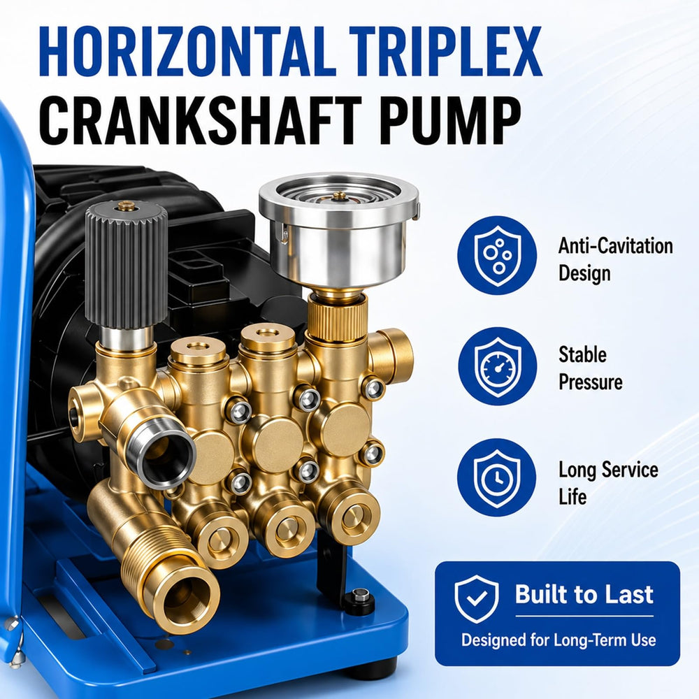 YOKING brushless motor detail highlighting low maintenance and quiet operation
