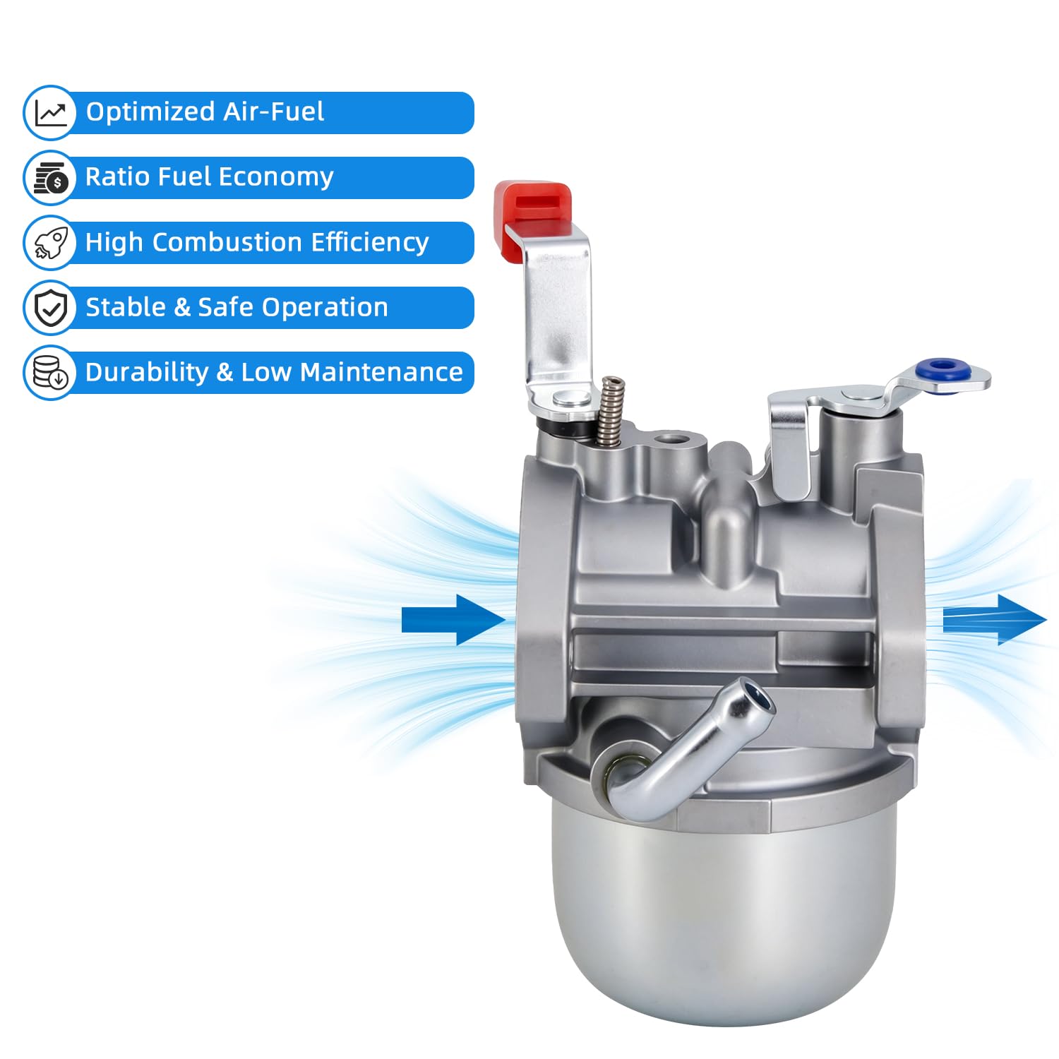Yooppa fuel petcock and hose assembly showing leak-resistant connection benefit
