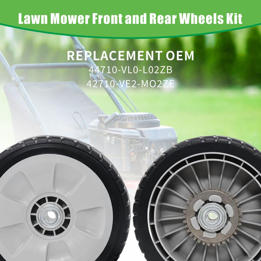 Yooumine front wheel tread detail highlighting durable rubber for better traction