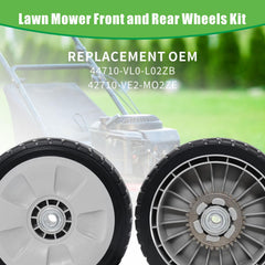 Yooumine front wheel tread detail highlighting durable rubber for better traction