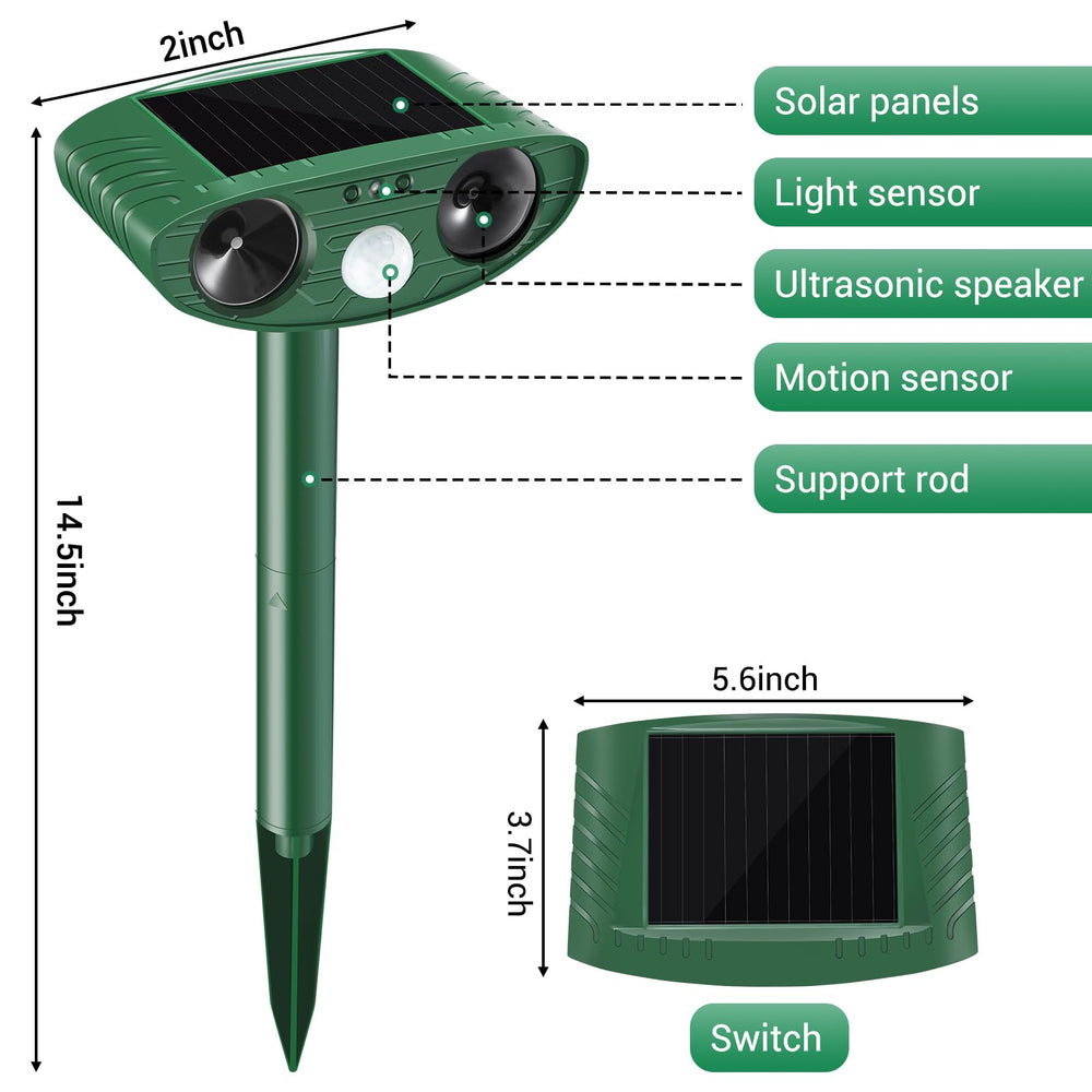 YOOYHHOME installed on ground stake securing flower bed protection
