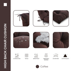 YOOZEKU tufted circle tack detail preserves shape and comfort