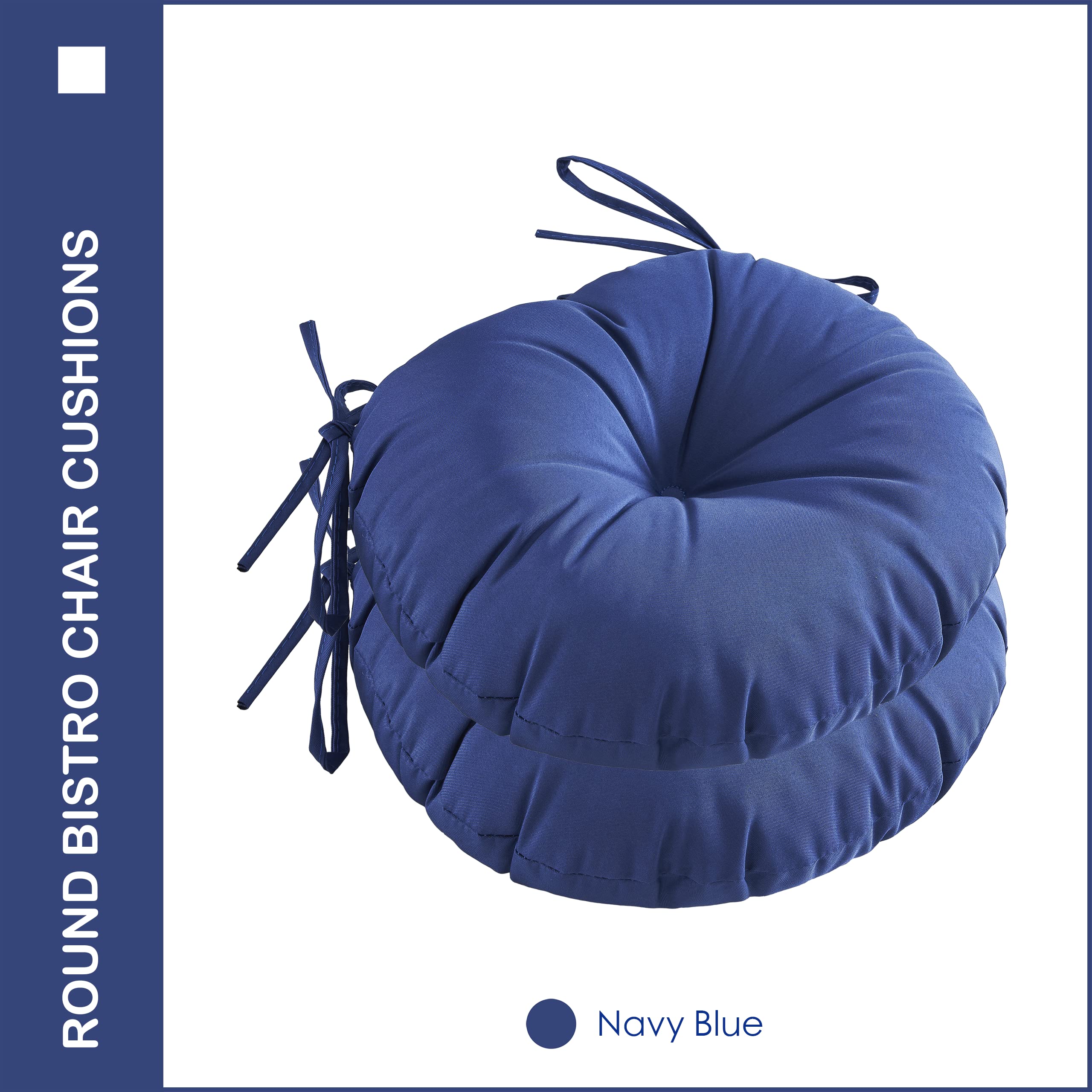 YOOZEKU close-up of navy polyester fabric texture highlighting waterproof finish