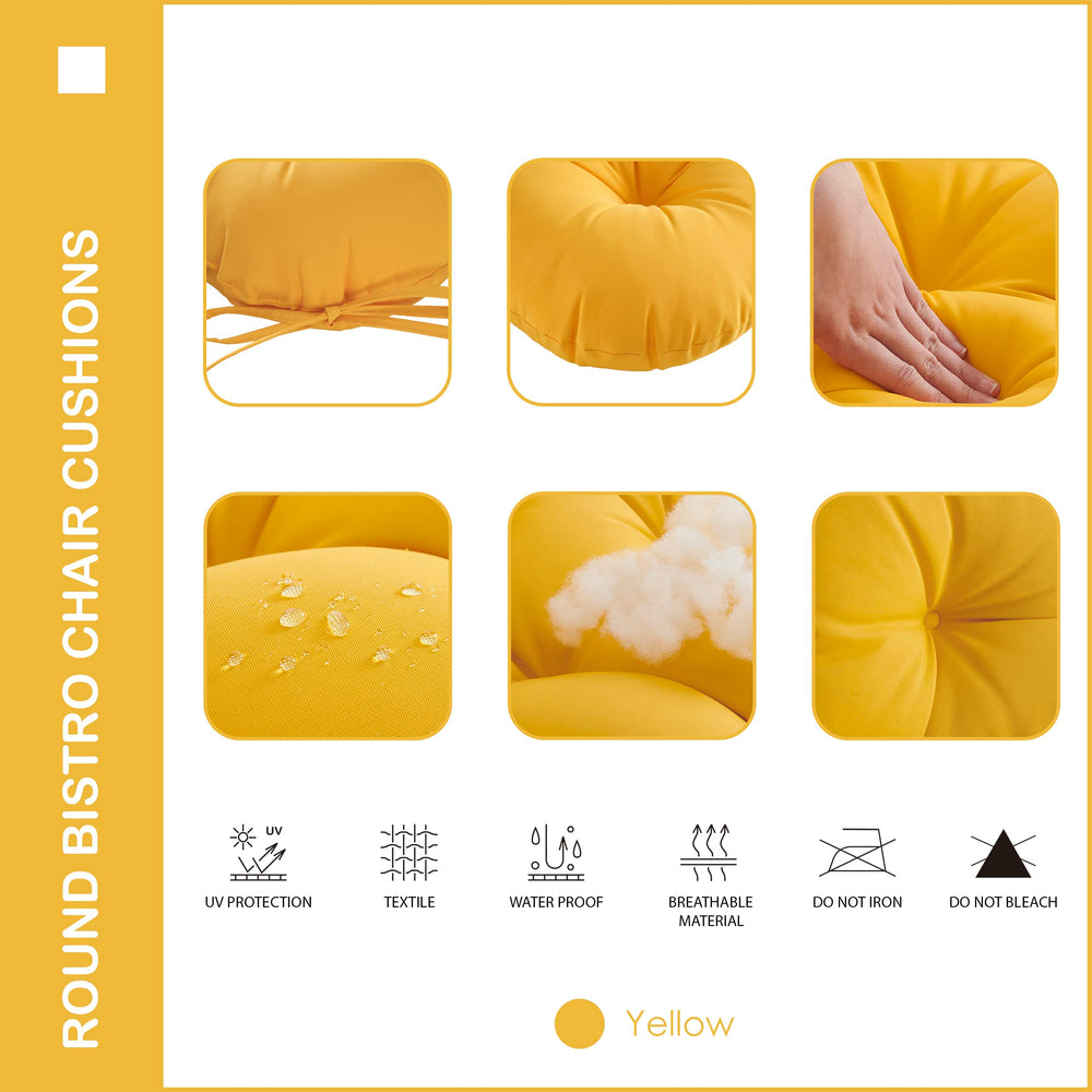 YOOZEKU side profile showing 4" thickness for cushioned seating support