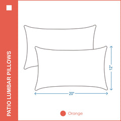 YOOZEKU pillow beside ruler showing 12x20 size for accurate fit