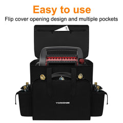Yorkenbe open-top with heater being loaded showcasing easy access